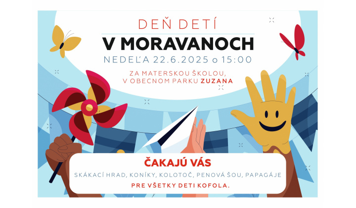 Deň detí 22.06.2025 o 15:00 hod.