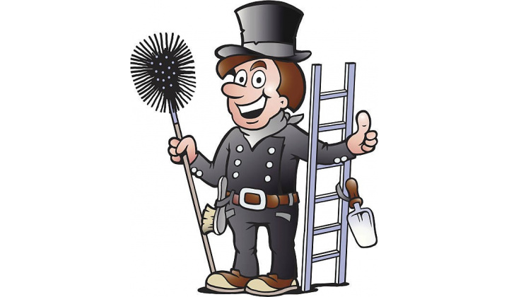 Oznam - čistenie komínov 