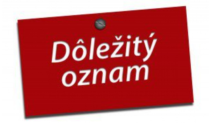 Oznam pre rodičov deti materskej školy
