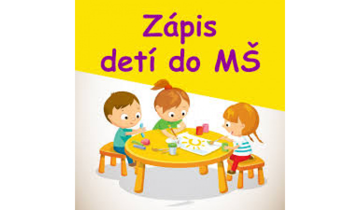 Zápis detí do materskej školy na školský rok 2026/2027 - od 01.05.2026 do 31.05.2026