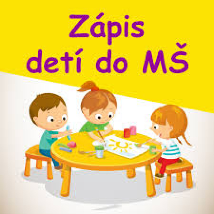 Zápis detí do materskej školy na školský rok 2026/2027 - od 01.05.2026 do 31.05.2026