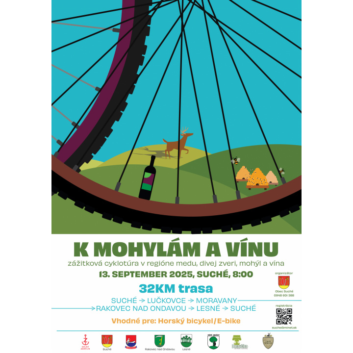 Zážitková cyklotúra - 13.09.2025 