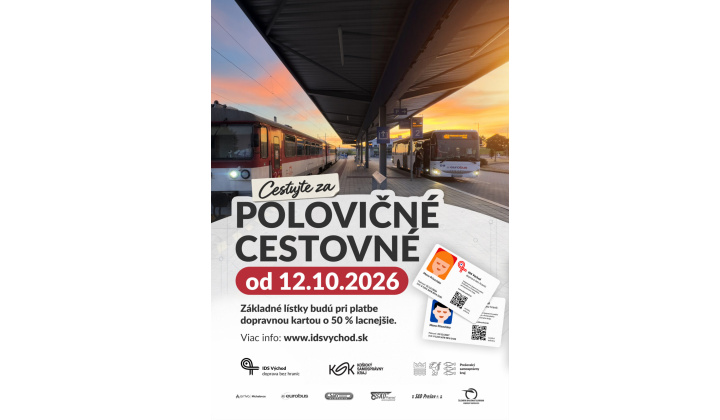 Zľavnené cestovné aj v regionálnych autobusoch