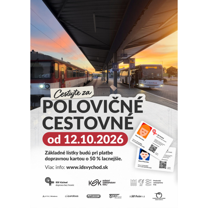 Zľavnené cestovné aj v regionálnych autobusoch